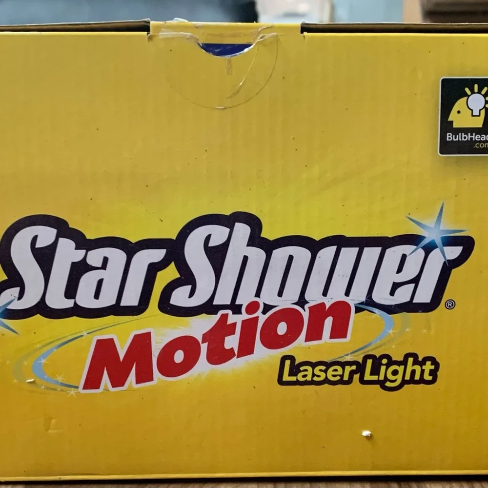 Bulbhead Star Shower Motion Laser Light Yard Projector Christmas ASOTV